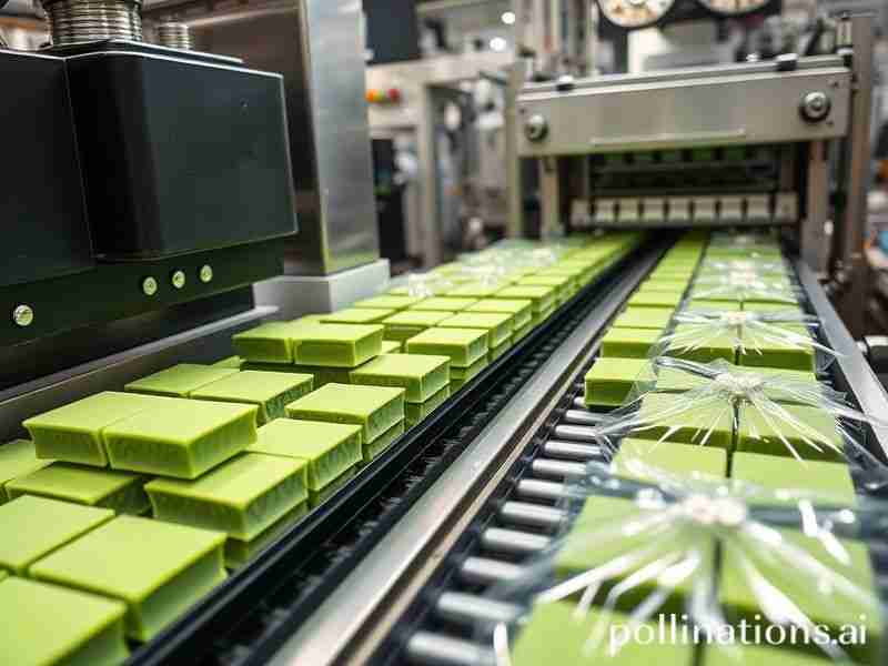 綠豆糕壓制成型與包裝生產(chǎn)線