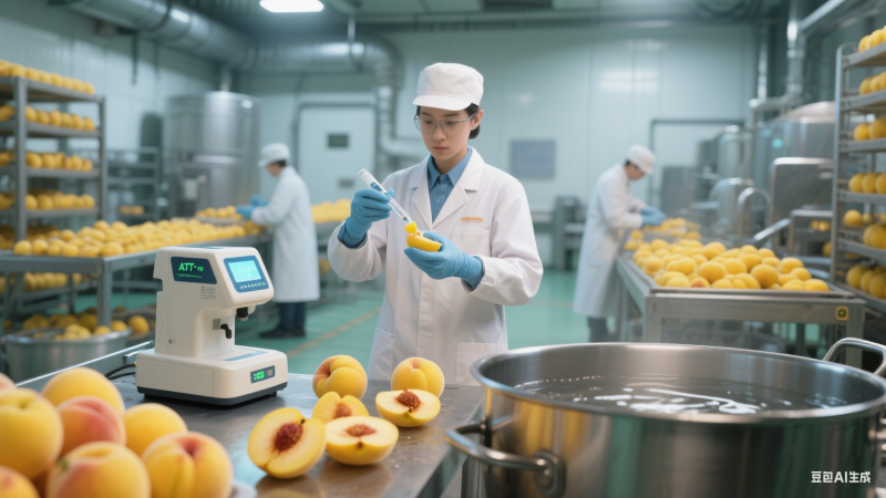 阜城漫河鎮(zhèn)預制果蔬黃桃生產(chǎn)線：從田園鮮桃到預制水果的全流程?(圖20)