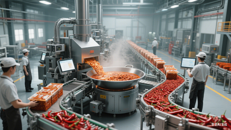 四川的特色食品，從肉類、辣味食品、休閑食品等方面，常見的食品生產(chǎn)線種類(pic3)