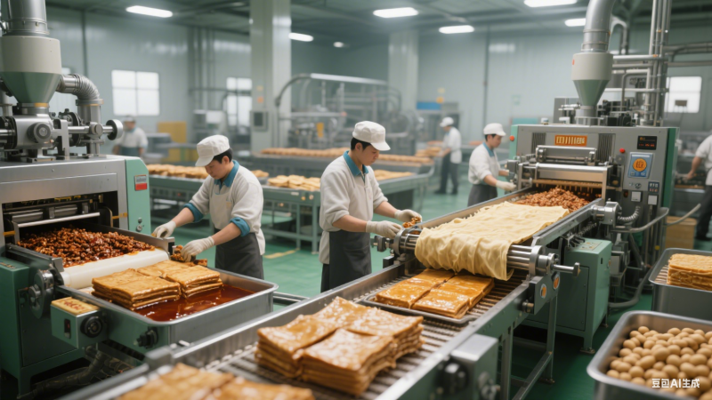 四川的特色食品，從肉類、辣味食品、休閑食品等方面，常見的食品生產(chǎn)線種類(pic6)