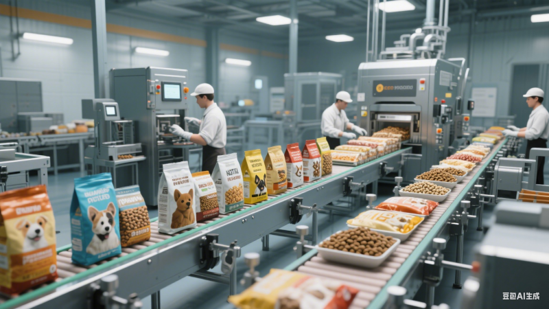 不同類型寵物食品生產(chǎn)線的纖維物質需求差異