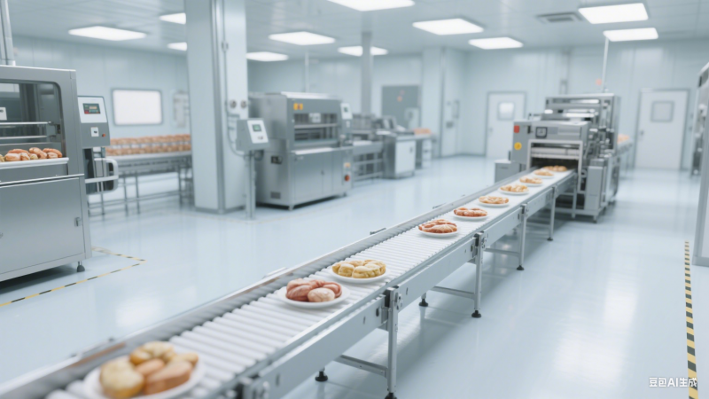 食品加工生產(chǎn)線的輸送帶有多少種？各起什么作用？(圖3)