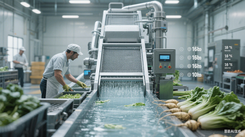 預(yù)制菜生產(chǎn)線在蔬菜加工中的應(yīng)用(圖4)