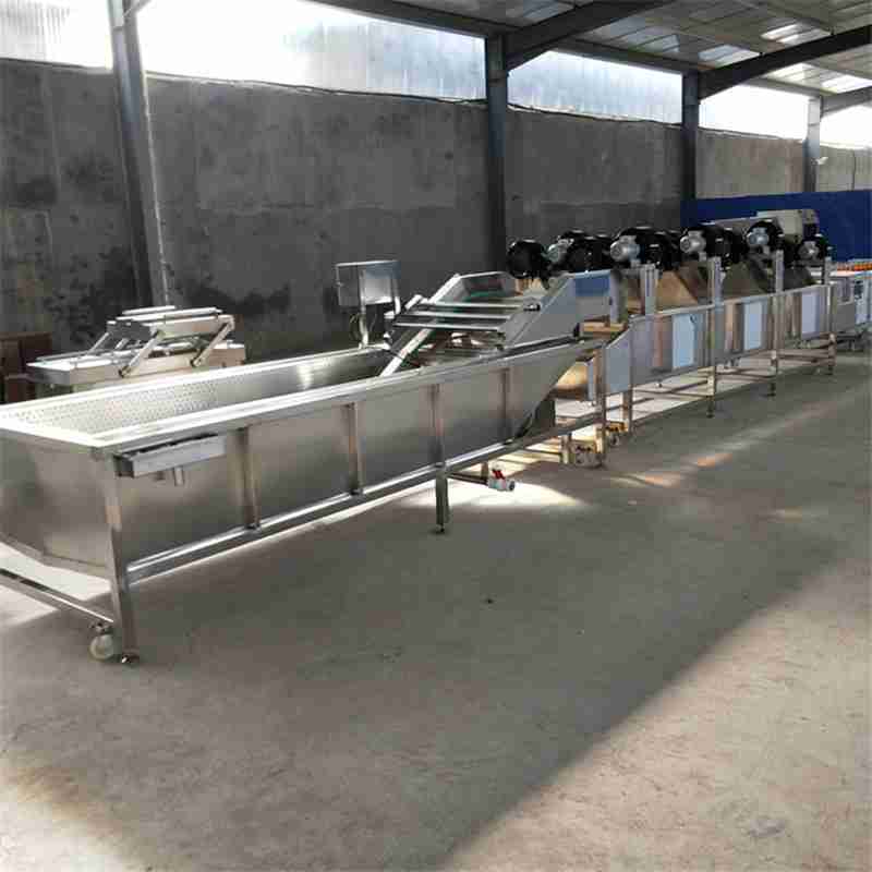 預制菜清洗風干流水線它能防生銹嗎？噪音情況如何？(圖5)