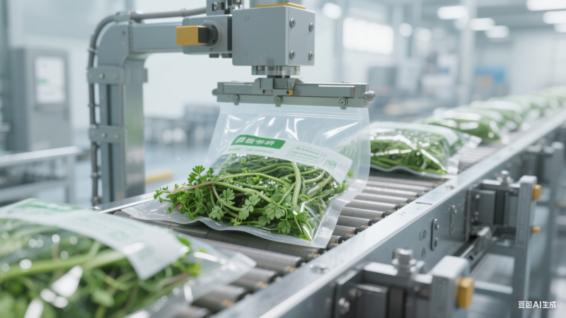 山野菜真空包裝機生產(chǎn)線里的保鮮學(xué)問你知道嗎？