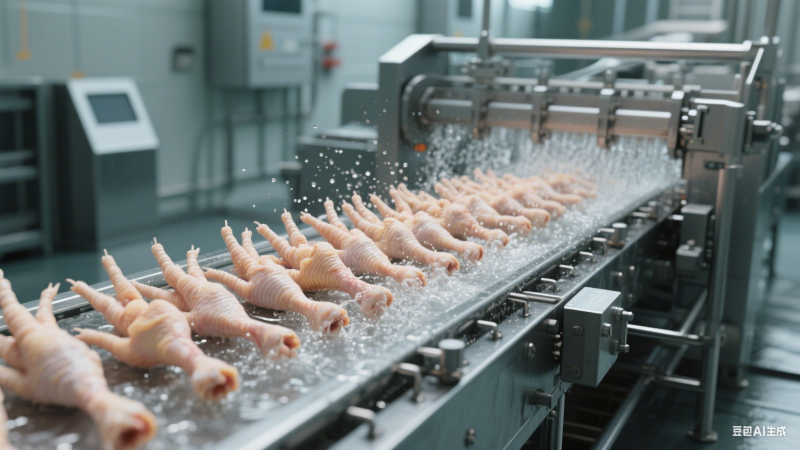 鳳爪凈護(hù)線：雞爪清洗機(jī)生產(chǎn)線的潔凈邏輯與品質(zhì)守護(hù)(圖3)