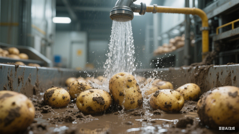 果蔬氣泡清洗機(jī)生產(chǎn)線：解構(gòu) “氣液協(xié)同 + 分階凈化” 的果蔬潔凈(圖7)