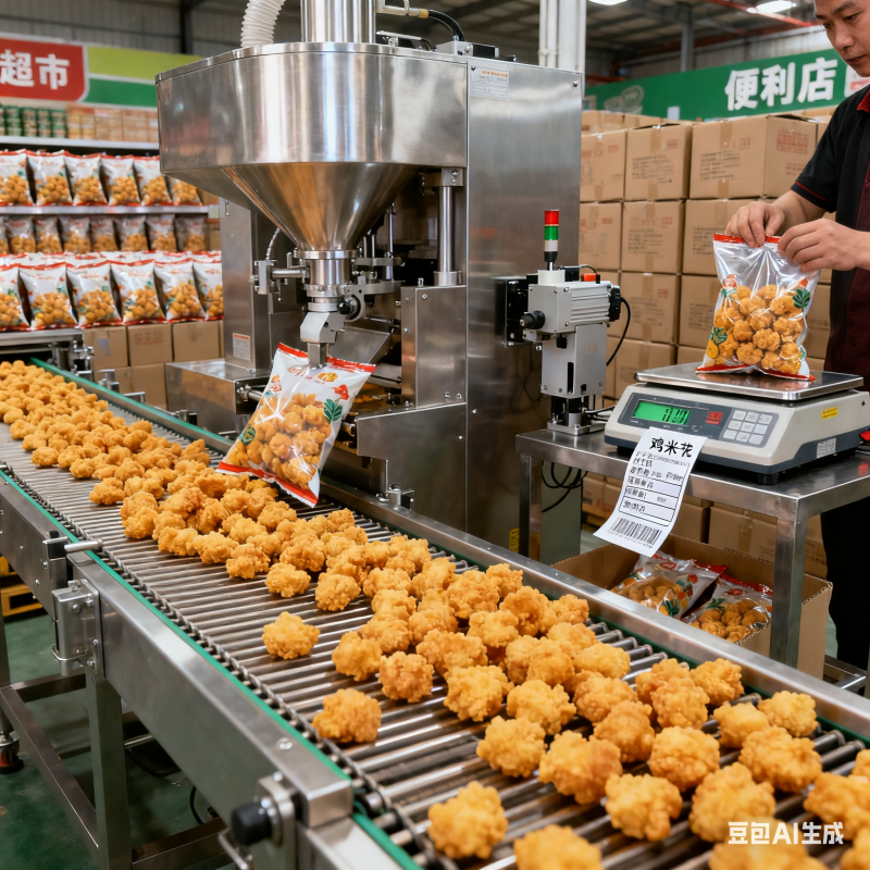 雞米花預(yù)制菜是怎么 “走” 完生產(chǎn)線的？(圖5)