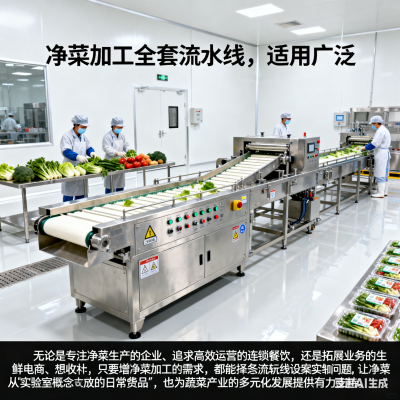 凈菜加工全套流水線，能幫哪些人解決難題？(圖5)