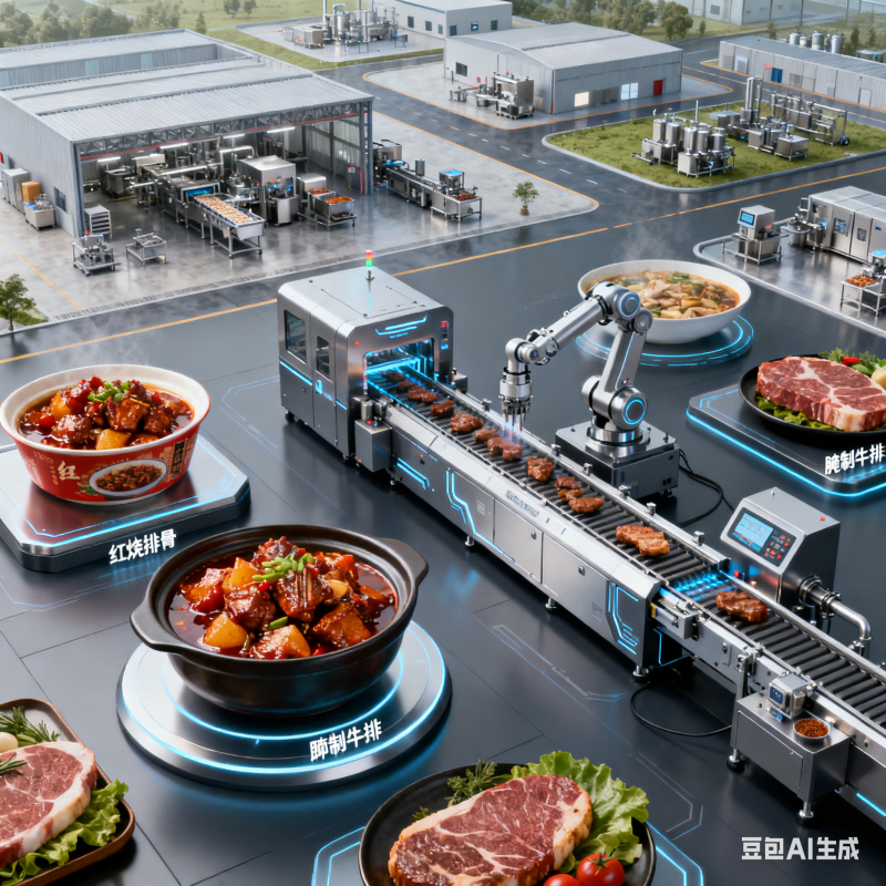 貼合場(chǎng)地工藝，預(yù)制菜生產(chǎn)線如何定制？