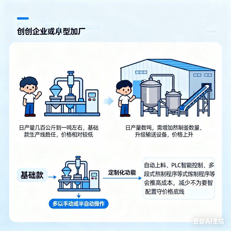 商用大型骨湯熬制設(shè)備生產(chǎn)線，最低多少錢能拿下？(圖3)