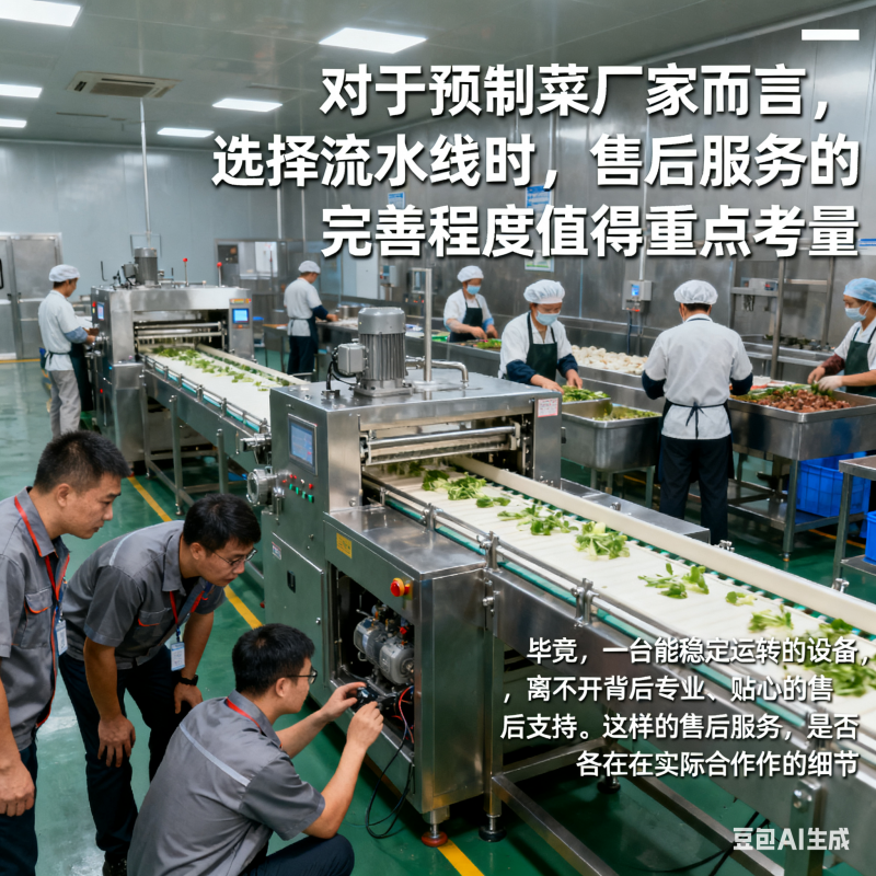 全自動(dòng)香菇預(yù)制菜加工流水線 售后真能省心？(圖5)