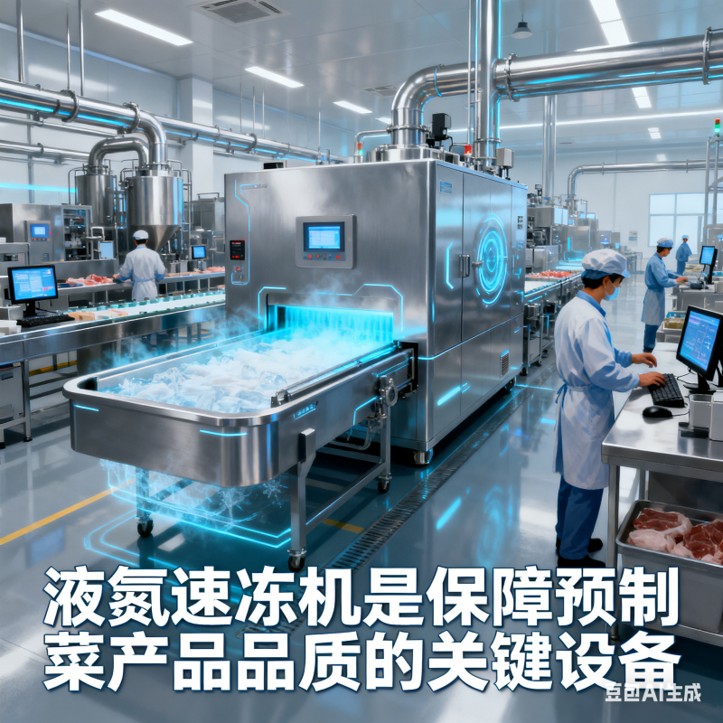 預(yù)制菜加工，液氮速凍機(jī) 5-20 分凍結(jié)如何實現(xiàn)？(圖1)