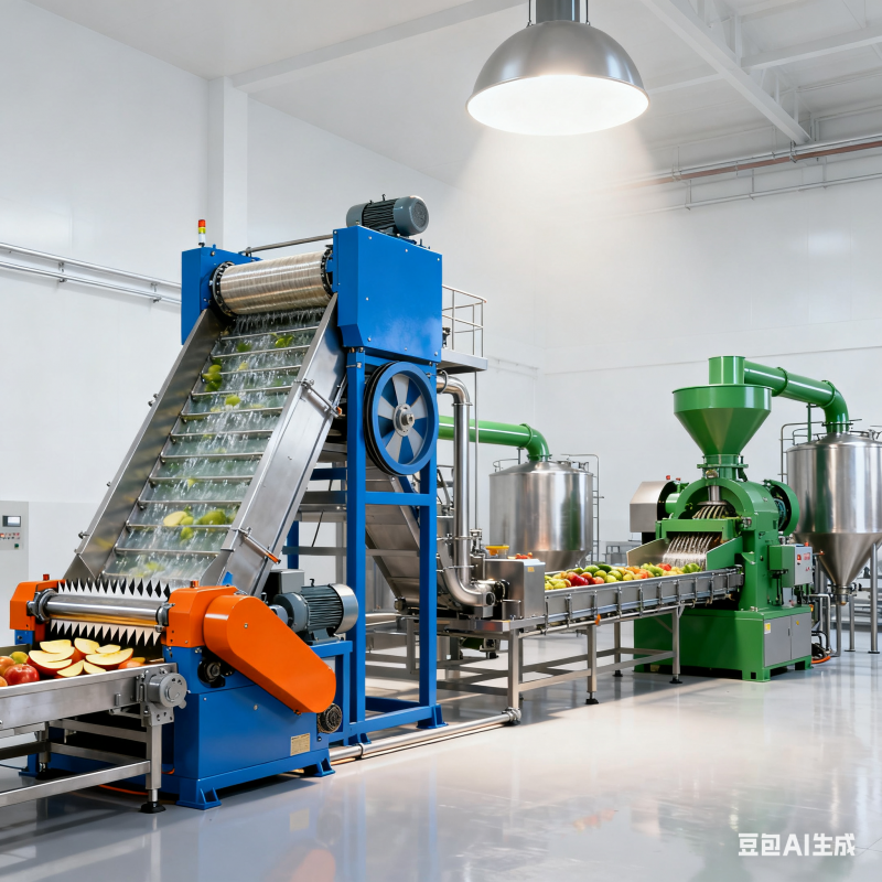 大型公司果蔬加工生產(chǎn)線有哪些核心配置？如何保障生產(chǎn)穩(wěn)定？(圖1)