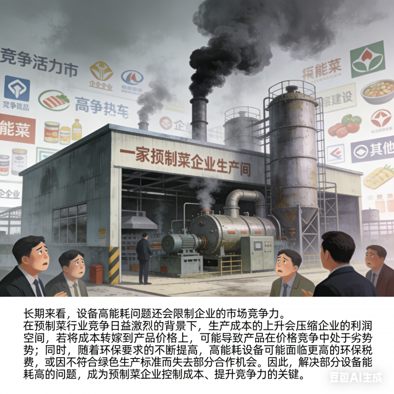 預(yù)制菜生產(chǎn)線能耗：部分設(shè)備能耗高會增加生產(chǎn)成本嗎？(圖4)