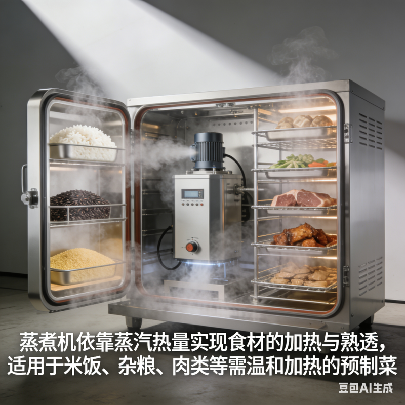 預(yù)制菜生產(chǎn)線的加工設(shè)備如何實現(xiàn)食材烹飪與成型？(圖5)