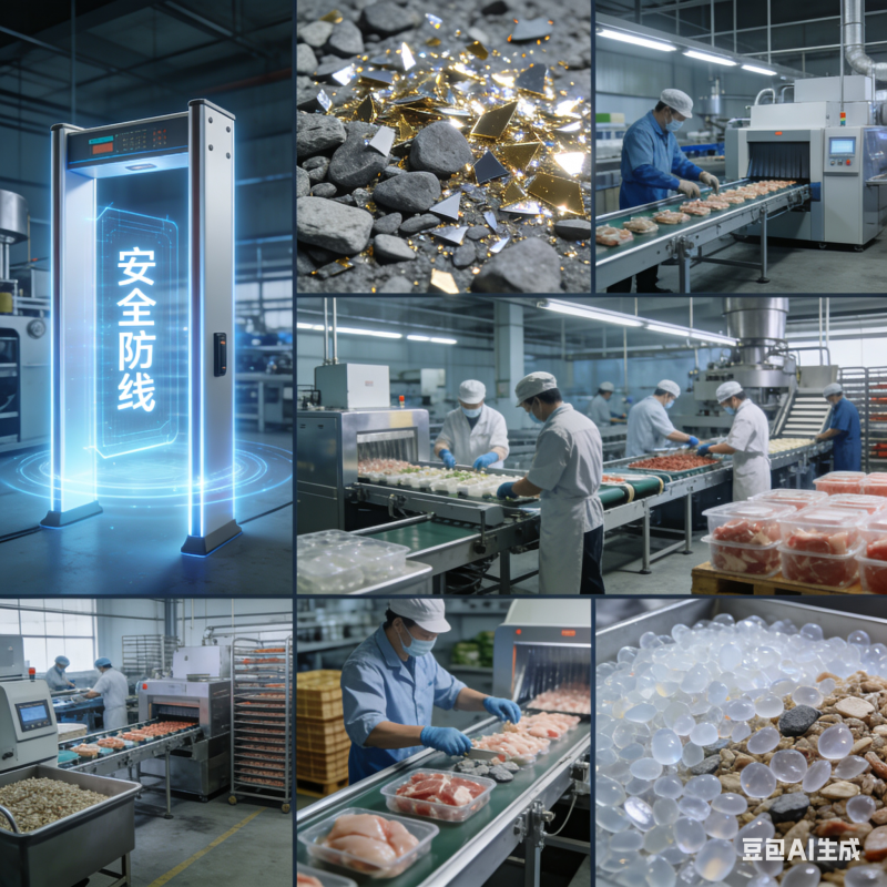 預(yù)制菜生產(chǎn)線的檢測設(shè)備能查出異物雜質(zhì)嗎？(圖1)