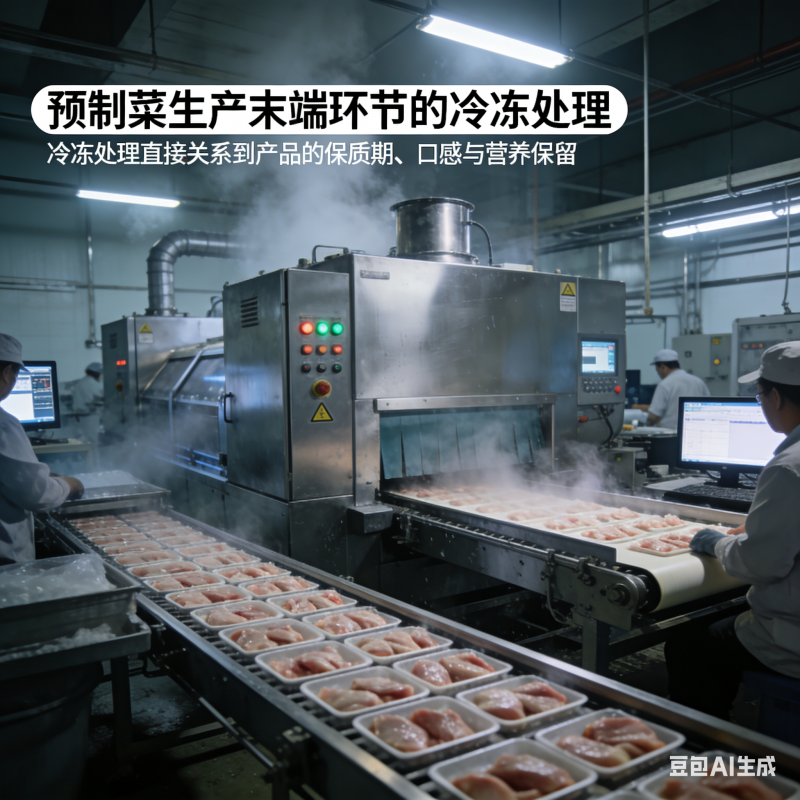 預(yù)制菜速凍設(shè)備，能鎖住菜品新鮮度與營養(yǎng)？(圖1)