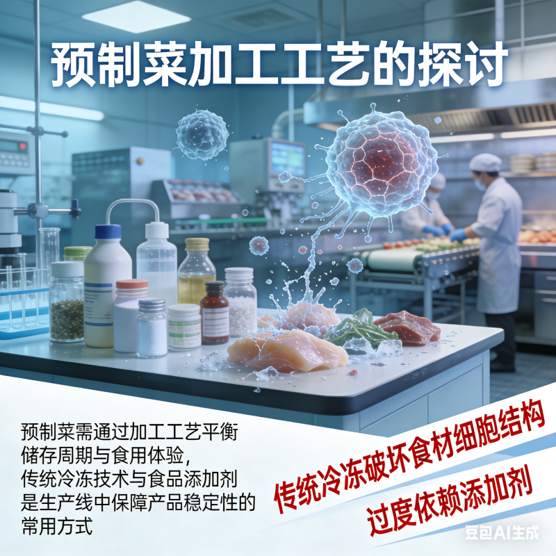 預制菜生產(chǎn)線加工工藝：傳統(tǒng)冷凍與添加劑依賴會影響品質嗎？(圖1)